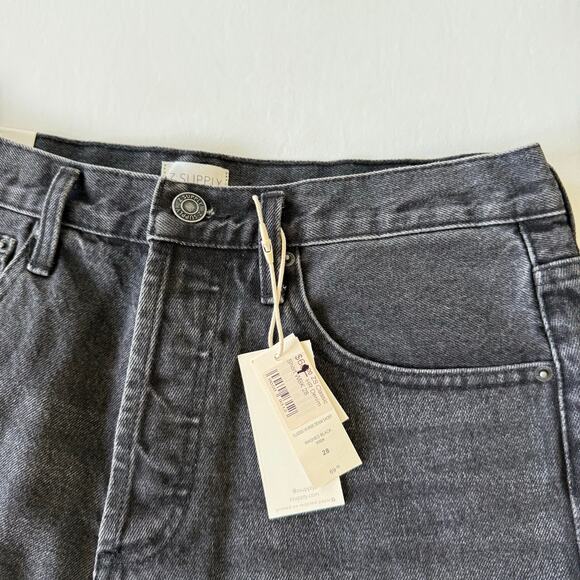 Z Supply Meet The Classic Short Black Size 28 NWT - Picture 6 of 9